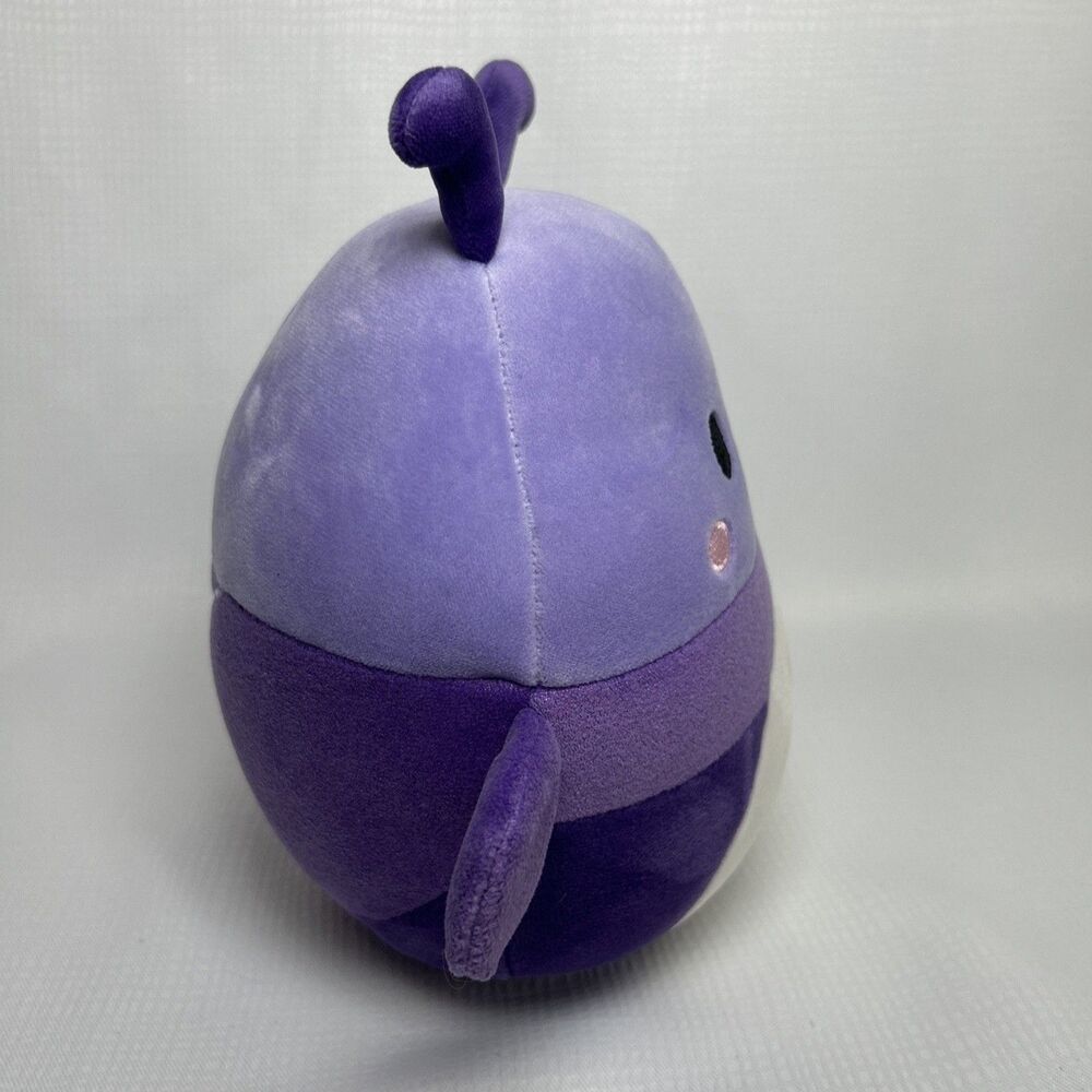 Squishmallows Axel Beetle Plush Purple Bug Stuffed Animal Toy 7.5” - Picture 2 of 4